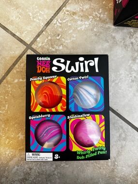 Needoh Swirl (4 small pcs)| VIRAL TIKTOK SQUISHY TOY